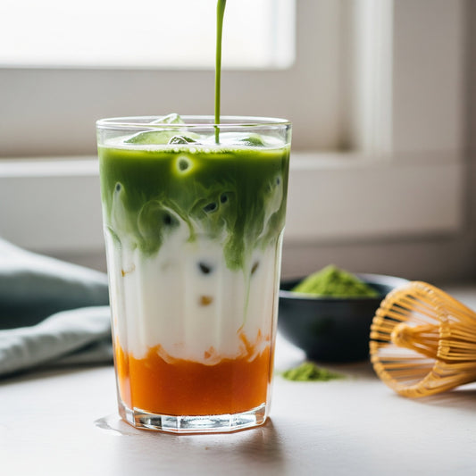 Peach Matcha Latte – Przepis na Twój Ulubiony Letni Napój!